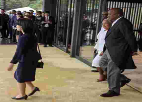 Uhuru Attends Enthronement of Japan Emperor Naruhito