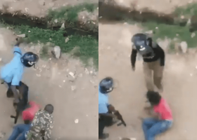 Outrage as Videos of Police Officers Clobbering JKUAT Students go Viral