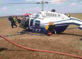 Chopper Carrying Two Senior Police Officers Crash-Lands at Wilson Airport