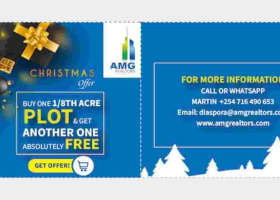 Buy One 1/8 Acre Plot in Nanyuki, Get Another FREE  (USD 3,000)