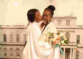 Kenyan-Born South Sudanese Model Aweng Chuol Holds Gay Marriage 