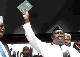 The UK Revoked Raila"s Visa over Mock Swearing-In, Says Orengo