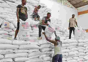 US Donates Food Worth 340 Million Shillings to Kenya