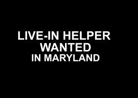 Live-in Nanny Wanted in Maryland