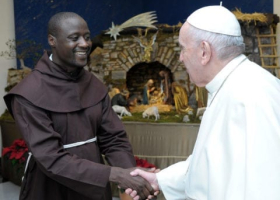 Award-Winning Kenyan Teacher Peter Tabichi Meets Pope Francis at The Vatican 
