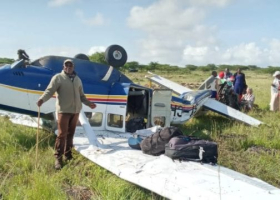 Light Aircraft Carrying Tourists Crash-Lands in Kajiado