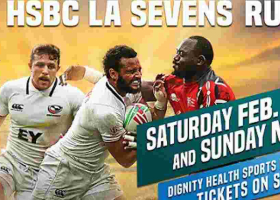 Kenya's Shujaa Team Falls 5-31 to South Africa in its First Pool B Game of the 2020 Rugby Sevens in Los Angeles