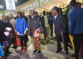 84-Year-Old Kenyan Man Returns Home to Rousing Reception After Living in the US for 60 Years