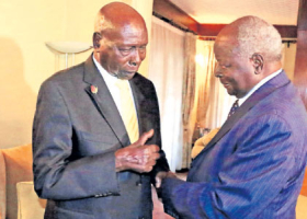 Kibaki Mourns the Death of His Predecessor Daniel Arap Moi