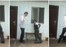 Chinese Man Filmed Whipping Kenyan Hotel Waiter for Reporting Late to Work