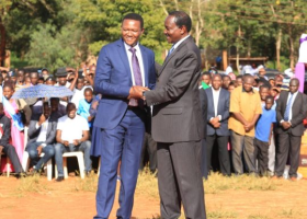 Kalonzo, Machakos Governor Mutua Bury the Hatchet
