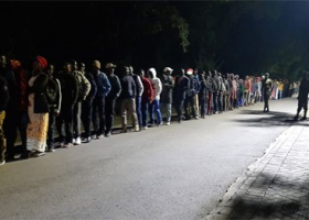 PHOTOS: Thousands of Mourners Arrive at Kabarak for Moi's Final Send-Off