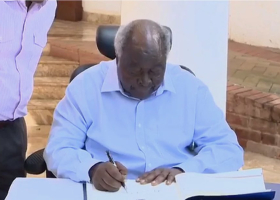 Latest Photo of Former President Mwai Kibaki, Who's Rarely Seen in Public