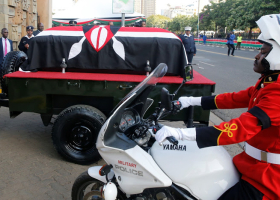 213,000 Kenyans Viewed Moi's Body, Speaker Justin Muturi Says 