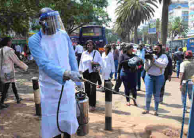 Nairobi CBD Fumigated to Control Spread of Coronavirus 