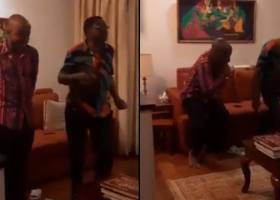 VIDEO of Senator Orengo Engaging in Dancing Contest with Son Wows Kenyans