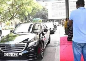 Inverted Number Plate on Uhuru’s Car Leaves Kenyans Puzzled 