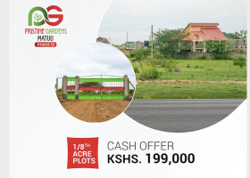 Affordable Plots at Pristine Gardens - Matuu Phase III: Available at Sh199,000 Cash Offer