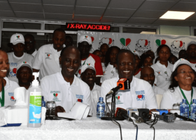 'It is a Miracle I Survived," Tuju Says as He Makes First Public Appearance After Grisly Road Accident 