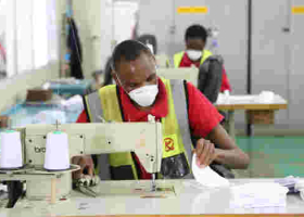 Kenya Airways Rolls Out Mass Production of Protective Face Masks
