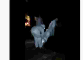 Uproar as Officers are Filmed Burying Kenyan Covid-19 Victim in a Shallow Grave at 2:30 am