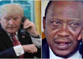 Trump Calls Uhuru to Offer US Support for Kenya’s Covid-19 Fight