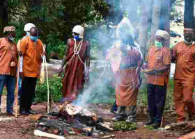 Kikuyu Elders Perform Special Ritual to Drive Away Covid-19 from Kenya