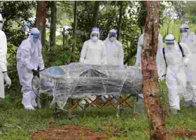 Senator Wetangula’s Brother Who Allegedly Died of Covid-19 Buried Under Tight Security