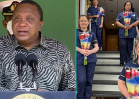 Uhuru Loses His Cool over UK Flowers Gift, Asks Kenyans Online to Stop Posting ‘Nonsense’ 
