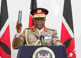 General Robert Kibochi Sworn-In as New Kenyan Military Chief