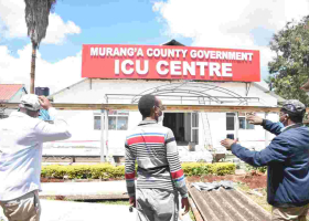 Murang’a Governor Mwangi wa Iria Builds 35-Bed Capacity ICU Facility in 21 Days [PHOTOS]