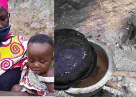 Kenyan Woman Who Boiled Stones for Her Starving Kids Gets 24-Hour Police Security After Huge Support from Well-Wishers 