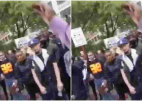 Man Believed to be Kenyan Leads US Protestors in Chanting 'Haki Yetu' Slogan