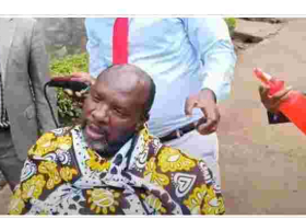 Kirinyaga MCA Shaves Head, Beard to Celebrate Governor Waiguru’s Impeachment