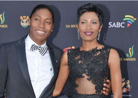 South African Runner Caster Semenya and Wife Welcome Baby