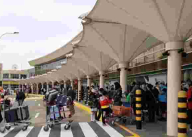 Long Queues at JKIA as Chinese Nationals Flee Kenya 