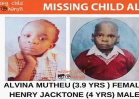Decomposing Bodies of Two Missing Kids Found Inside a Car at Athi River Police Station 