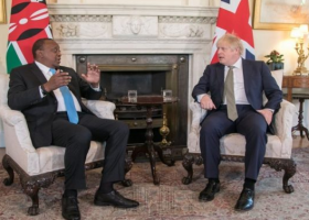 Uhuru Holds Talks with British Prime Minister Boris Johnson