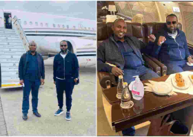 Joho Hires Lavish Private Jet to Visit Ailing Raila in Dubai
