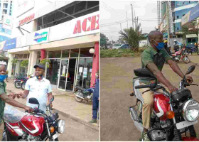TikTok Star Alvan Gatitu Gifts Watchman Who Gave Him Place to Sleep Brand New Motorbike 