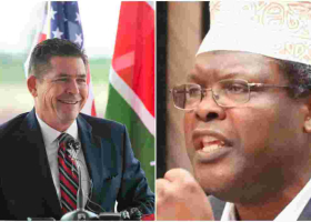 US Ambassador Kyle McCarter Engages in Twitter Tiff with Miguna Miguna