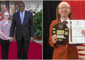 Best 2017 KCPE Student Goldalyn Kakuya at the Top of Her Class at Brookhouse International School