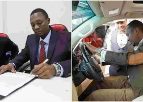 President Uhuru’s Look-Alike Michael Gitonga Gifted Brand New Car