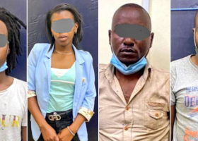 DCI detectives Arrest Four Kenyans Luring Foreigners Via Dating Sites Before Robbing Them