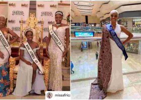 Kenya’s Nelly Ndung’u Finishes Second in Miss Africa Great Britain Beauty Pageant 