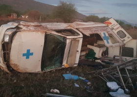 Patient Dies After Ambulance Accident on Nairobi-Mombasa Highway 
