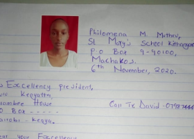 Girl Who Penned Emotional Letter to President Uhuru Returns to School After Governor Alfred Mutua's Intervention 