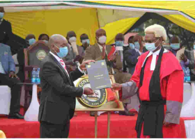 Speaker Benson Mutura Sworn-In as Acting Nairobi Governor 