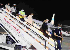 Ray of Hope as Chartered Plane Carrying 175 Foreign Tourists Lands in Kenya 