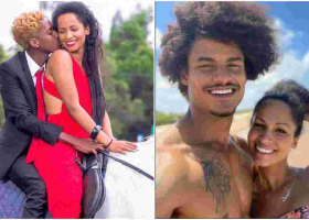 Comedian Eric Omondi’s Former Italian Girlfriend Chantal Shows Off Her New Boyfriend